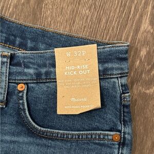 Madewell Blue Ankle Cropped Jeans